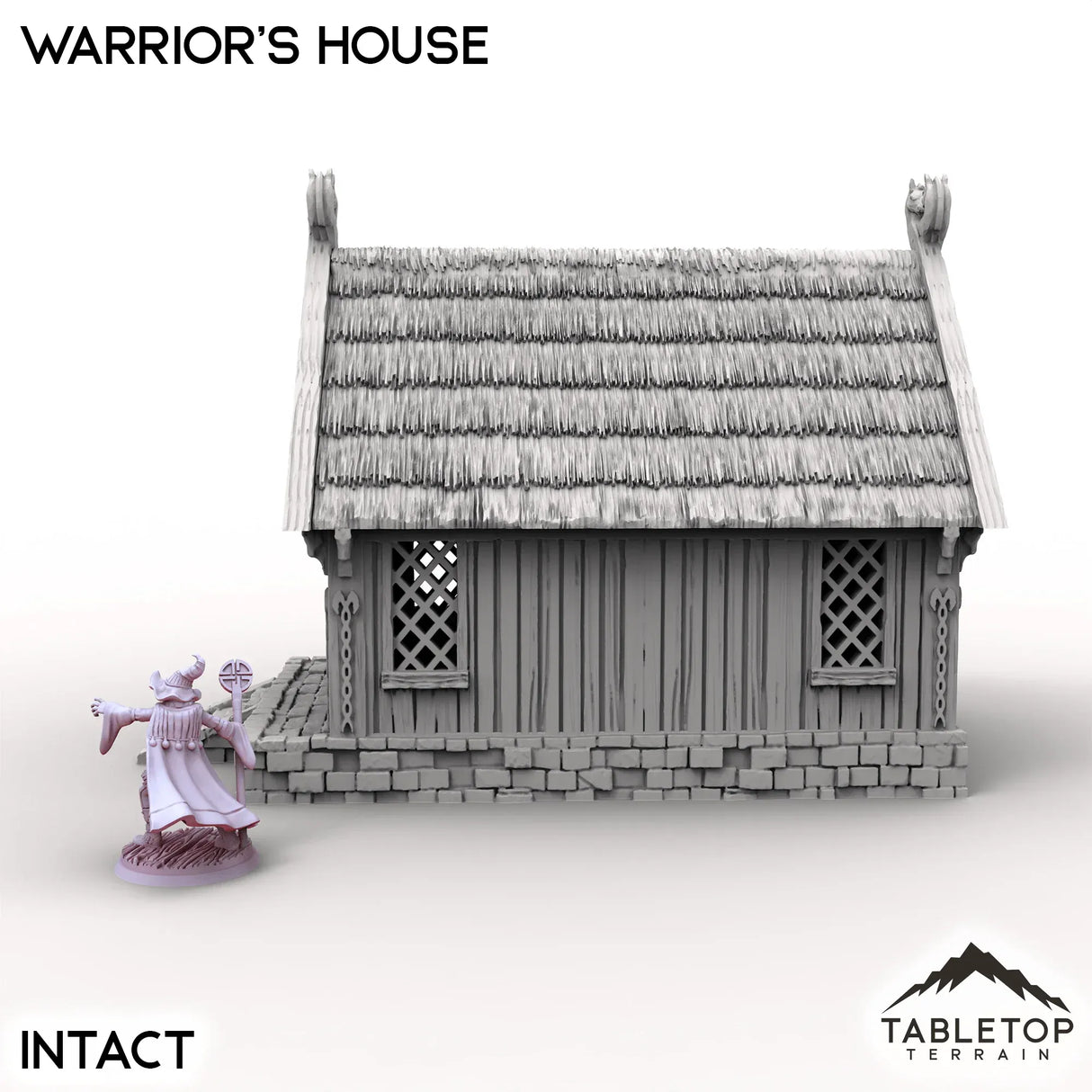Tabletop Terrain Building Warrior's Home - Kingdom of Saxonia