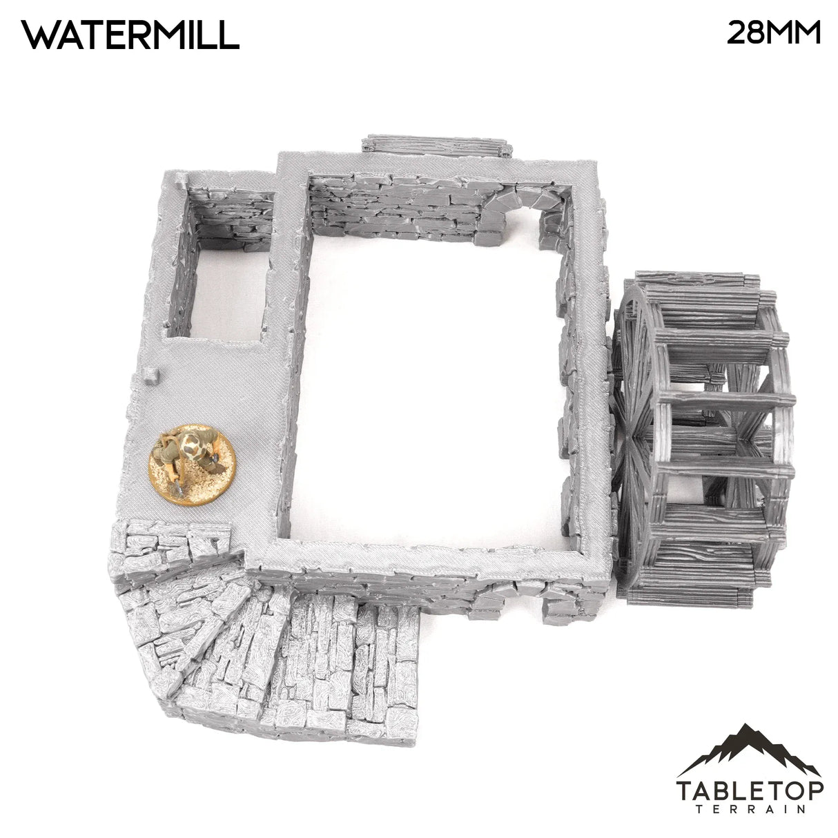 Tabletop Terrain Building Watermill - Fantasy Building