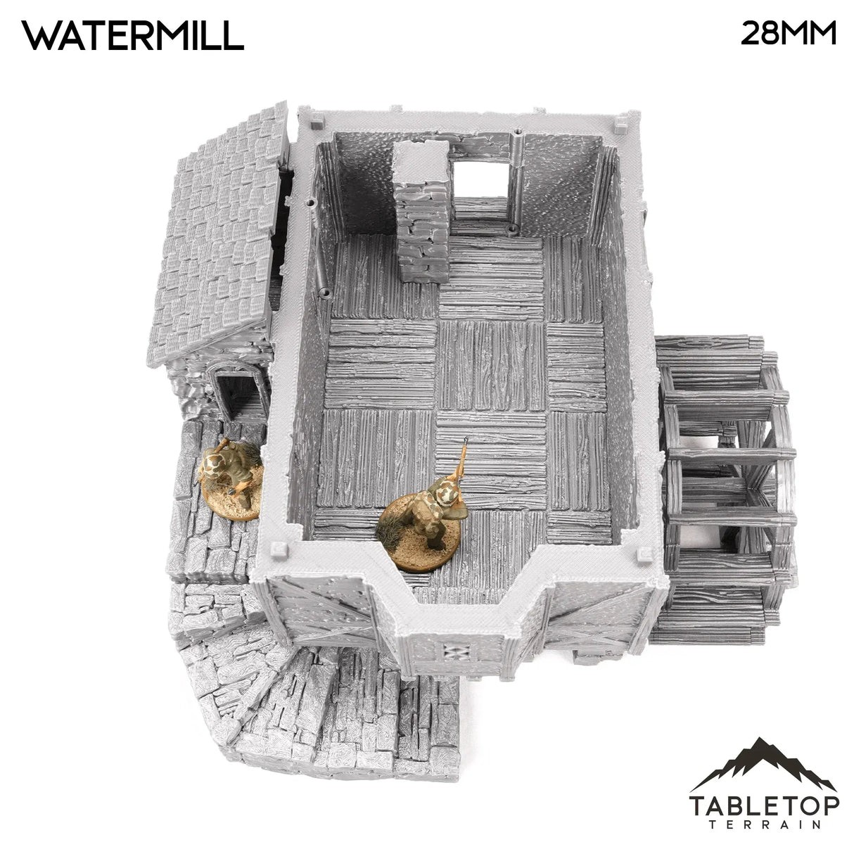 Tabletop Terrain Building Watermill - Fantasy Building