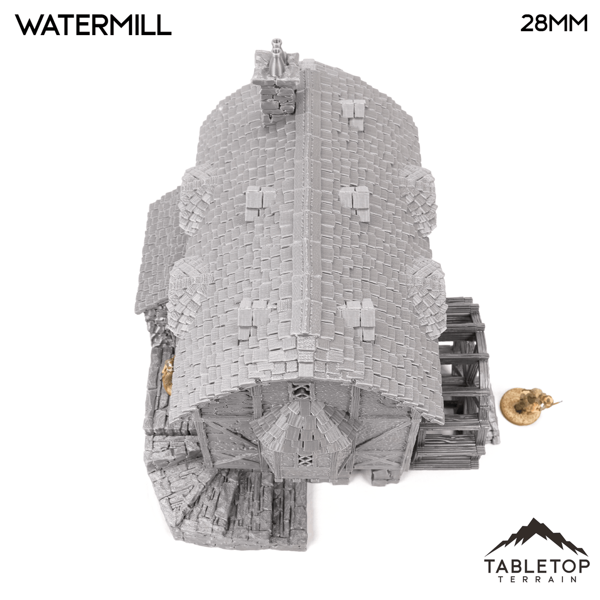 Tabletop Terrain Building Watermill - Fantasy Building