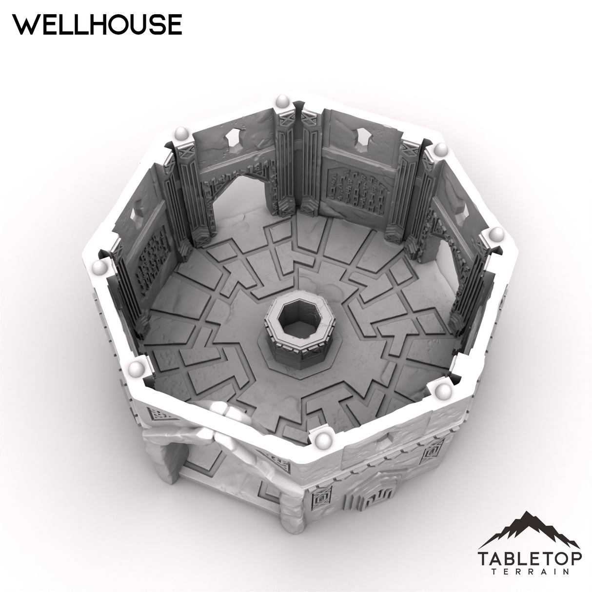 Tabletop Terrain Building Wellhouse - Kingdom of Durak Deep