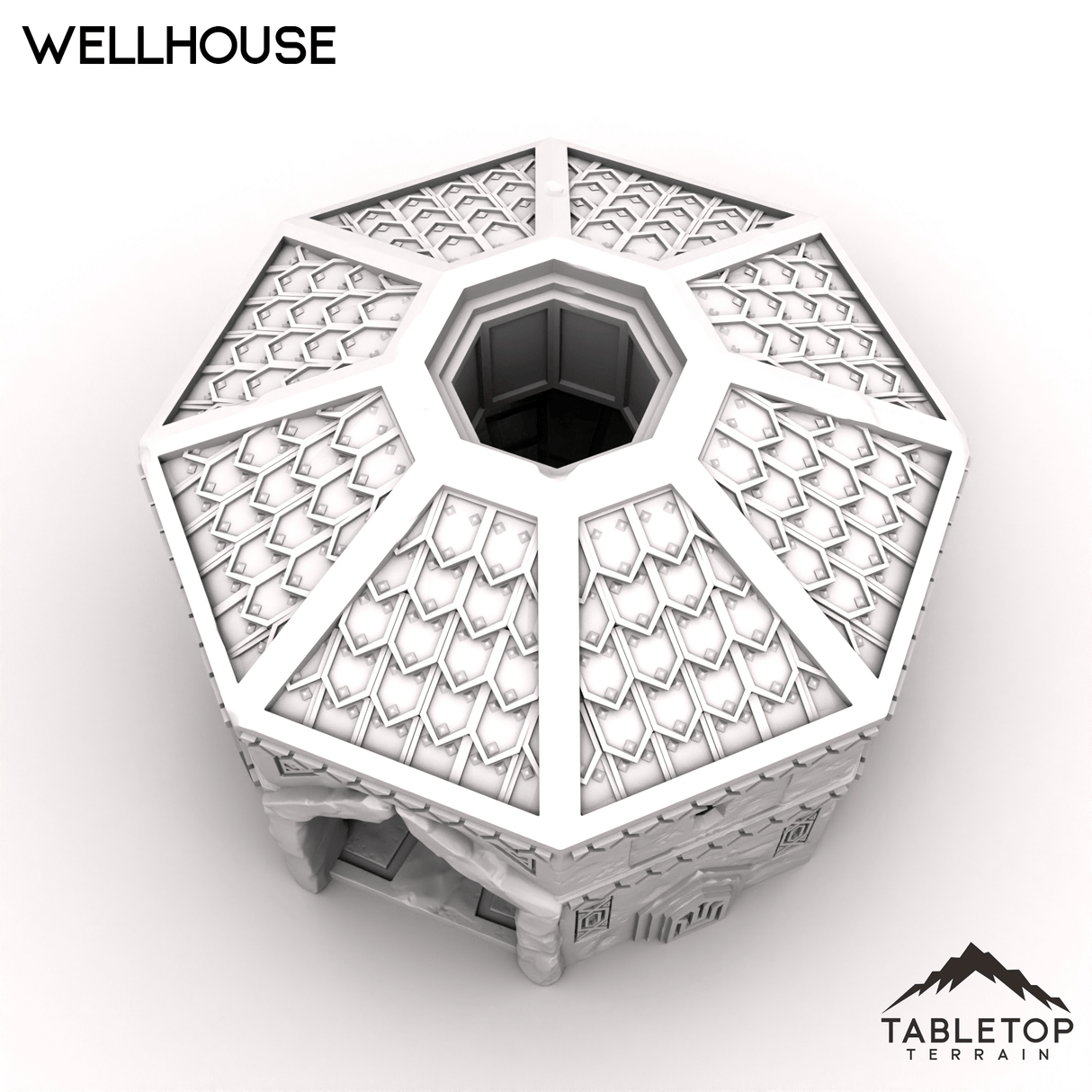 Tabletop Terrain Building Wellhouse - Kingdom of Durak Deep