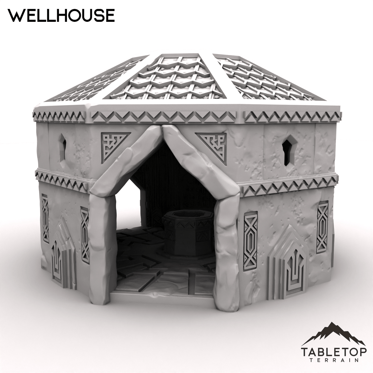 Tabletop Terrain Building Wellhouse - Kingdom of Durak Deep