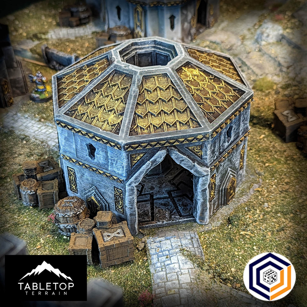 Tabletop Terrain Building Wellhouse - Kingdom of Durak Deep