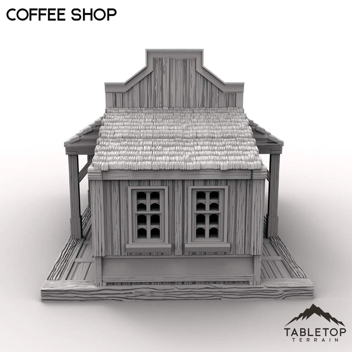 Tabletop Terrain Building Western Coffee Shop