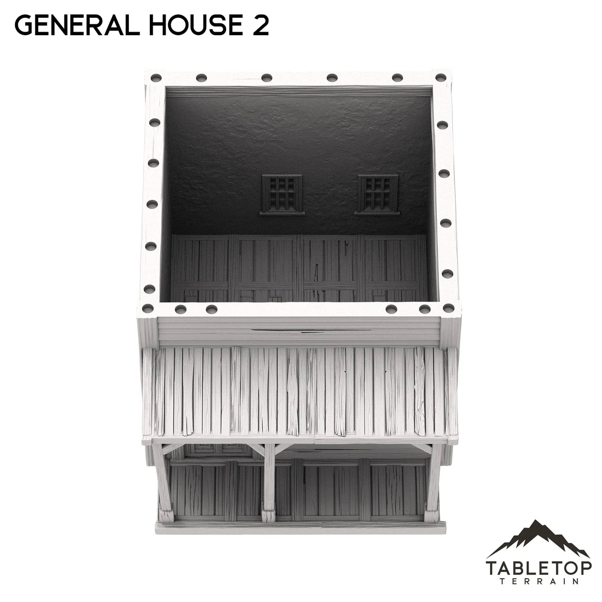 Tabletop Terrain Building Western General House 2 - Old Wild Western Rush