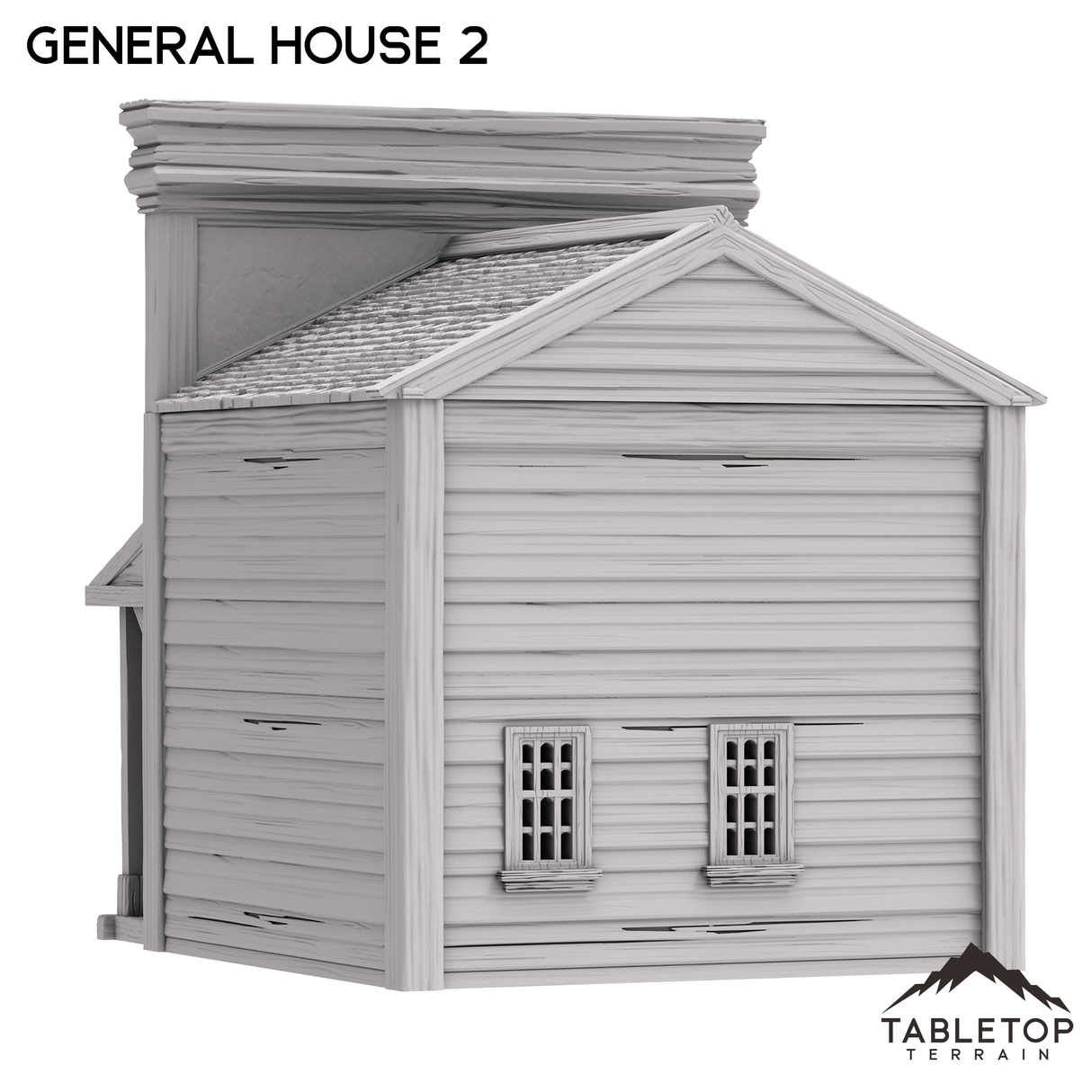 Tabletop Terrain Building Western General House 2 - Old Wild Western Rush