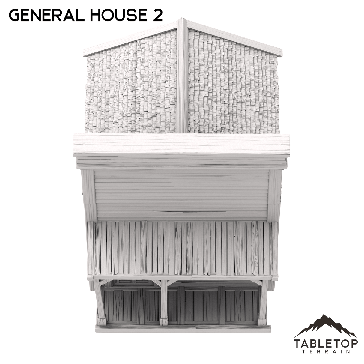 Tabletop Terrain Building Western General House 2 - Old Wild Western Rush