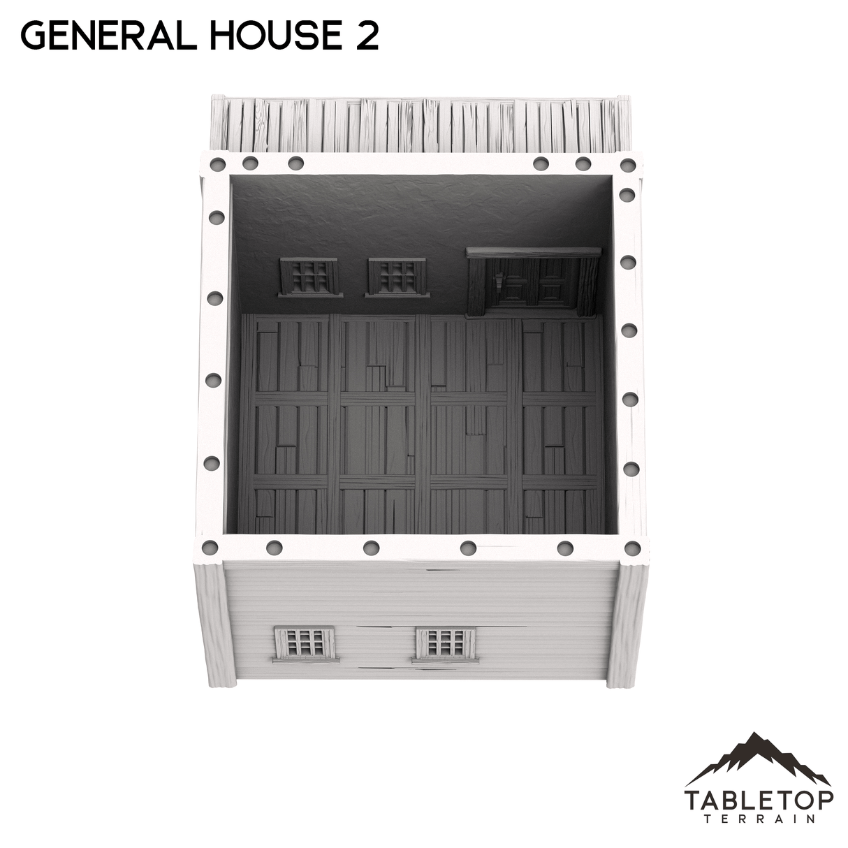 Tabletop Terrain Building Western General House 2 - Old Wild Western Rush