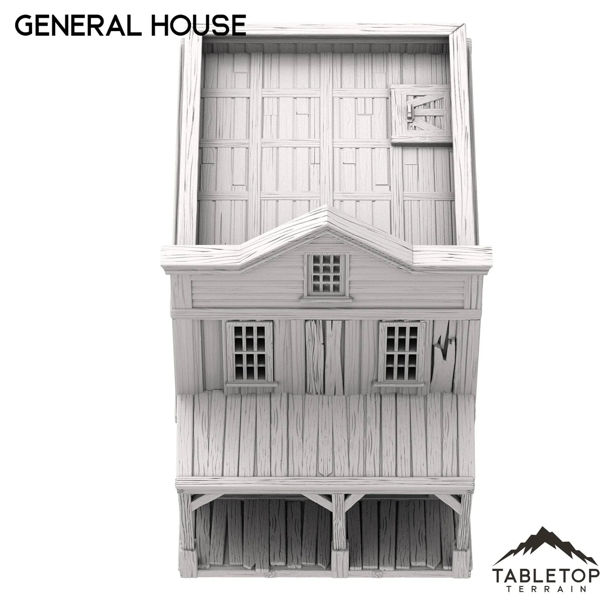 Tabletop Terrain Building Western General House - Old Wild Western Rush