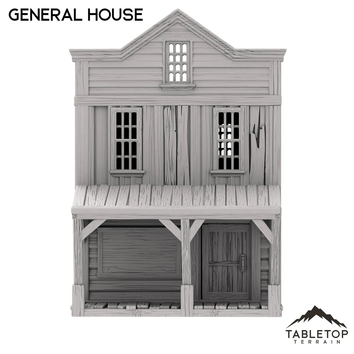 Tabletop Terrain Building Western General House - Old Wild Western Rush