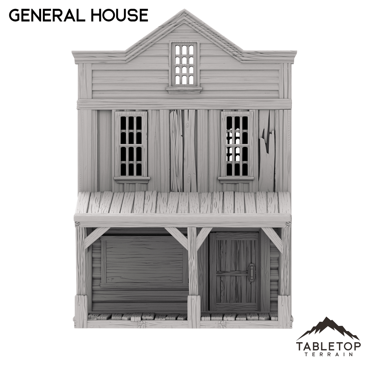 Tabletop Terrain Building Western General House - Old Wild Western Rush