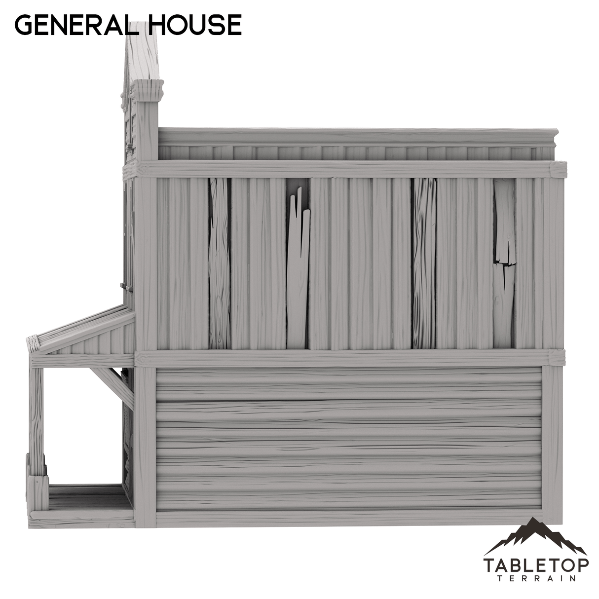 Tabletop Terrain Building Western General House - Old Wild Western Rush