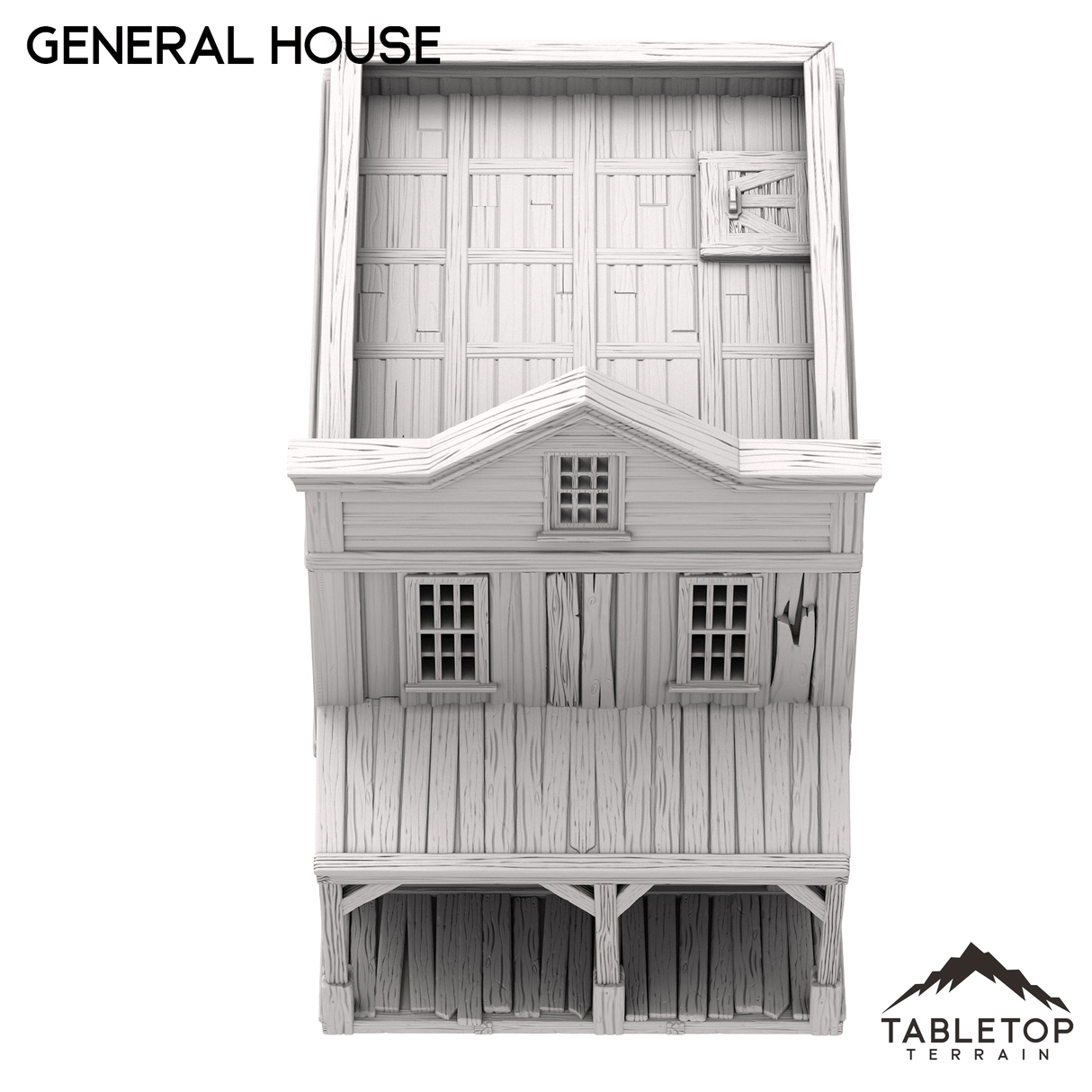 Tabletop Terrain Building Western General House - Old Wild Western Rush