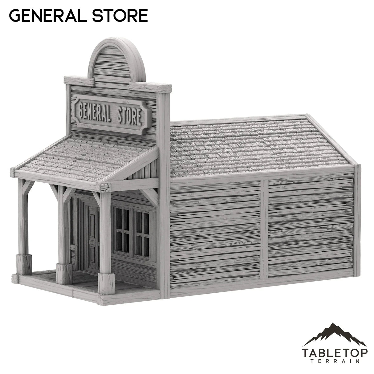 Tabletop Terrain Building Western General Store - Old Wild Western Rush