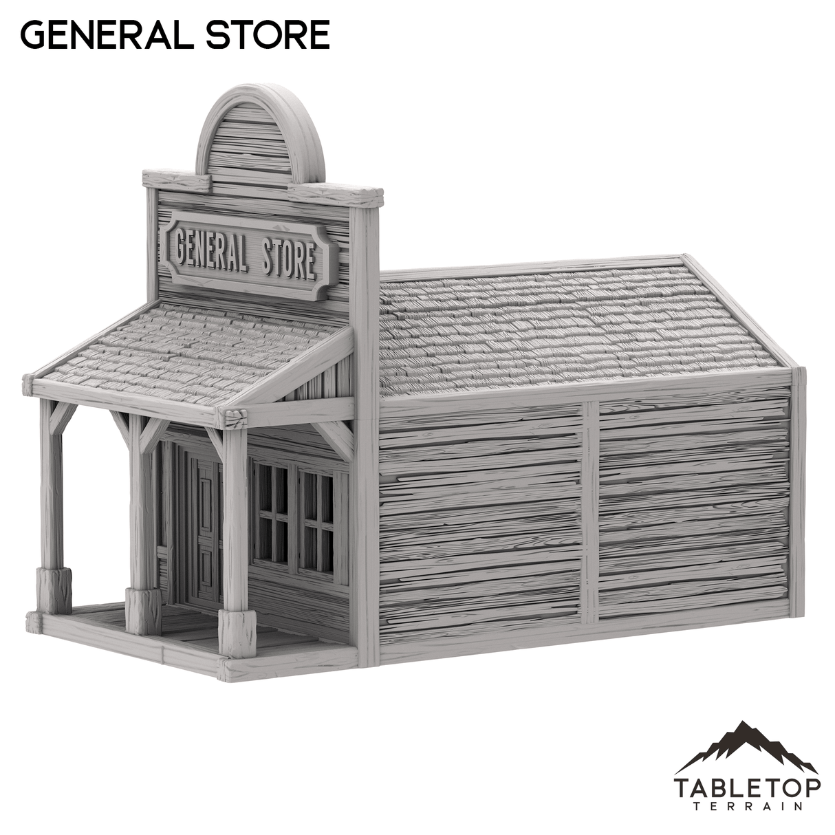 Tabletop Terrain Building Western General Store- Old Wild Western Rush