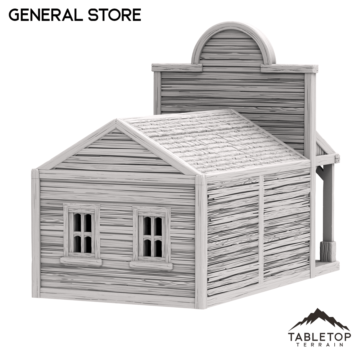 Tabletop Terrain Building Western General Store- Old Wild Western Rush