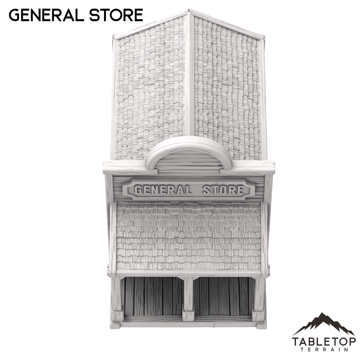 Tabletop Terrain Building Western General Store- Old Wild Western Rush