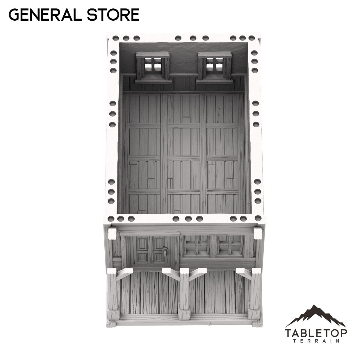 Tabletop Terrain Building Western General Store - Old Wild Western Rush