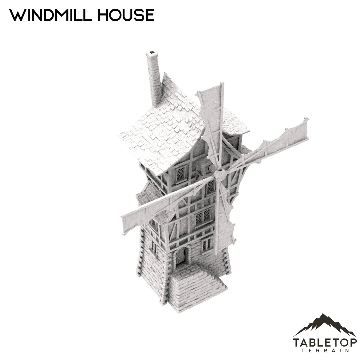 Tabletop Terrain Building Windmill House