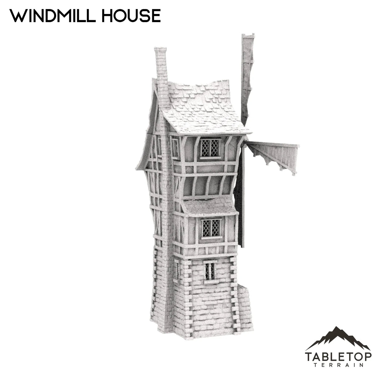 Tabletop Terrain Building Windmill House