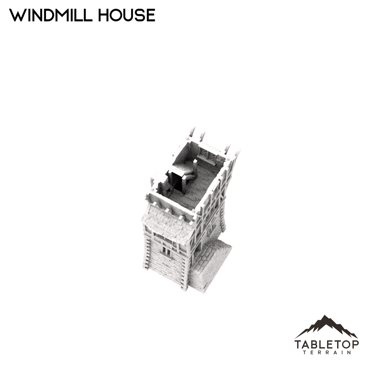 Tabletop Terrain Building Windmill House