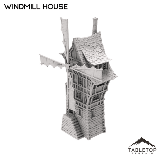 Tabletop Terrain Building Windmill House