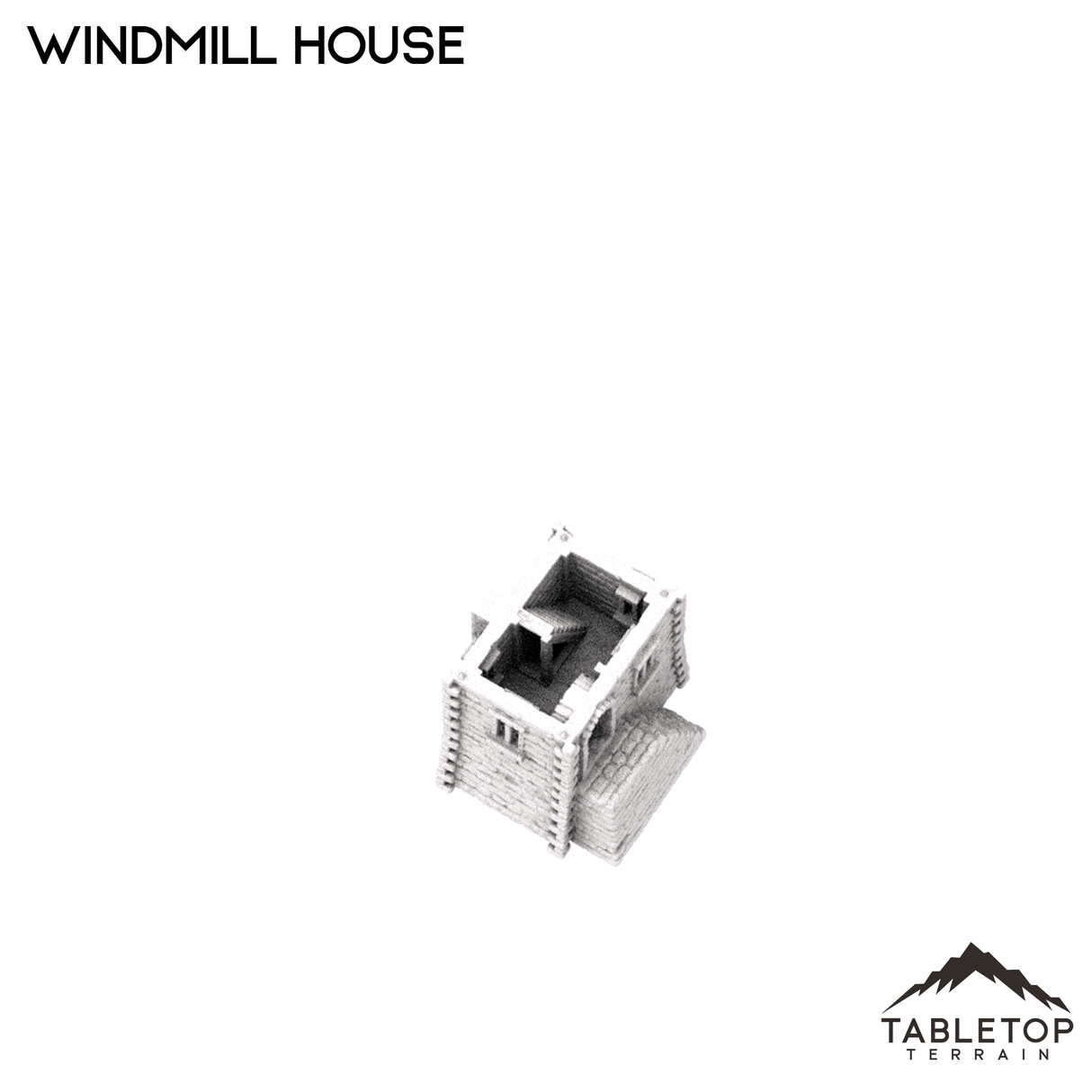 Tabletop Terrain Building Windmill House