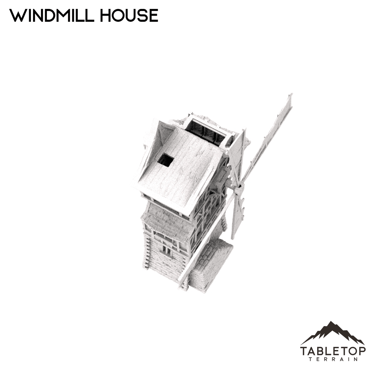 Tabletop Terrain Building Windmill House