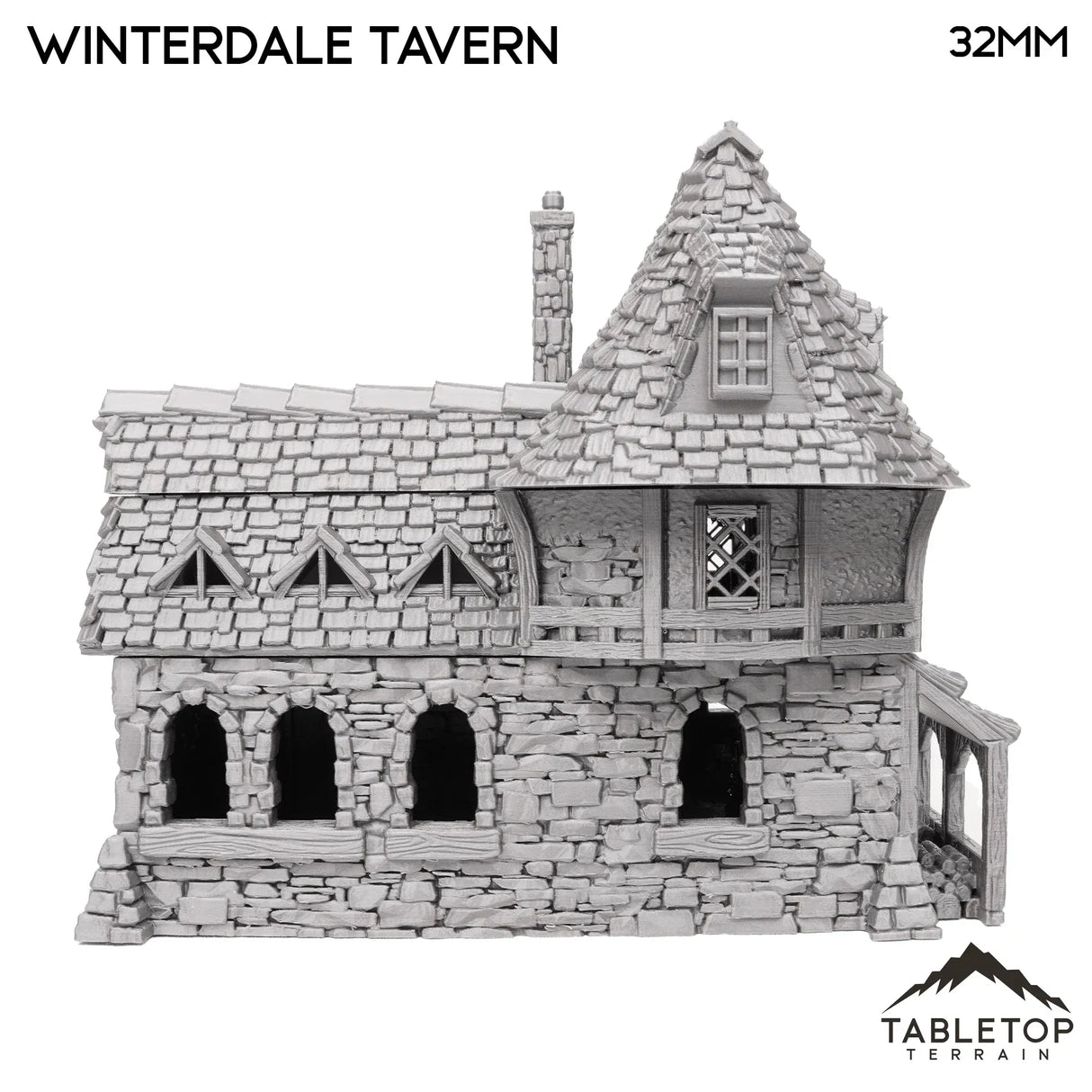 Tabletop Terrain Building Winterdale Tavern - Fantasy Building
