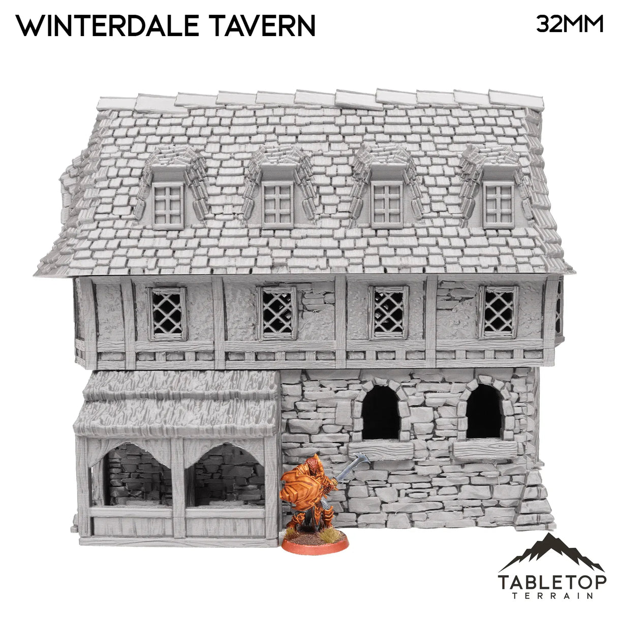 Tabletop Terrain Building Winterdale Tavern - Fantasy Building