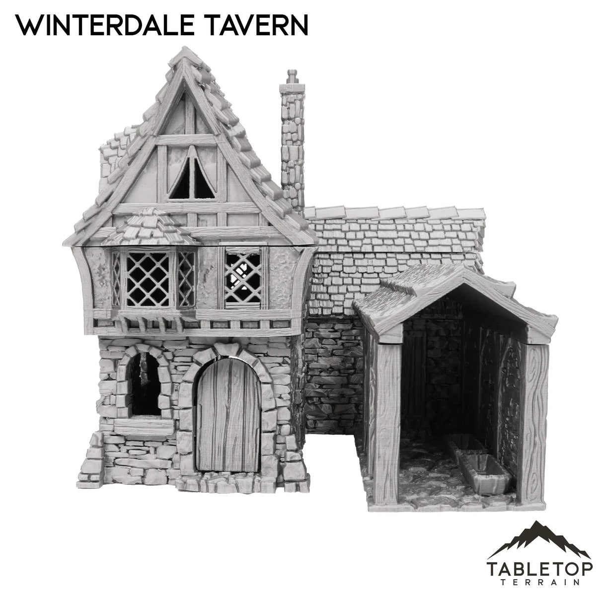 Tabletop Terrain Building Winterdale Tavern - Fantasy Building