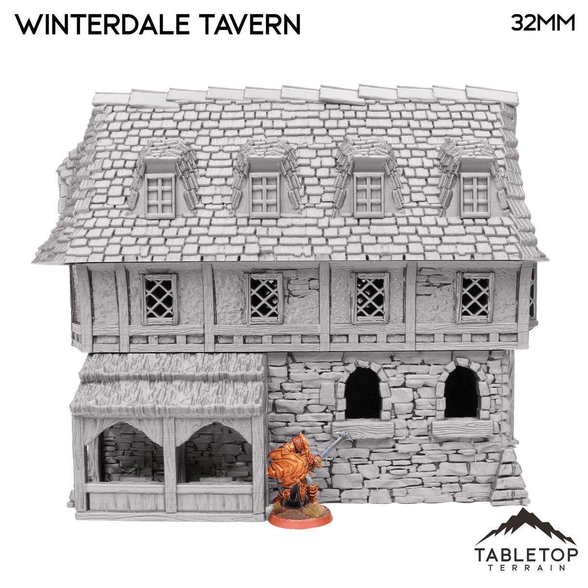 Tabletop Terrain Building Winterdale Tavern - Fantasy Building