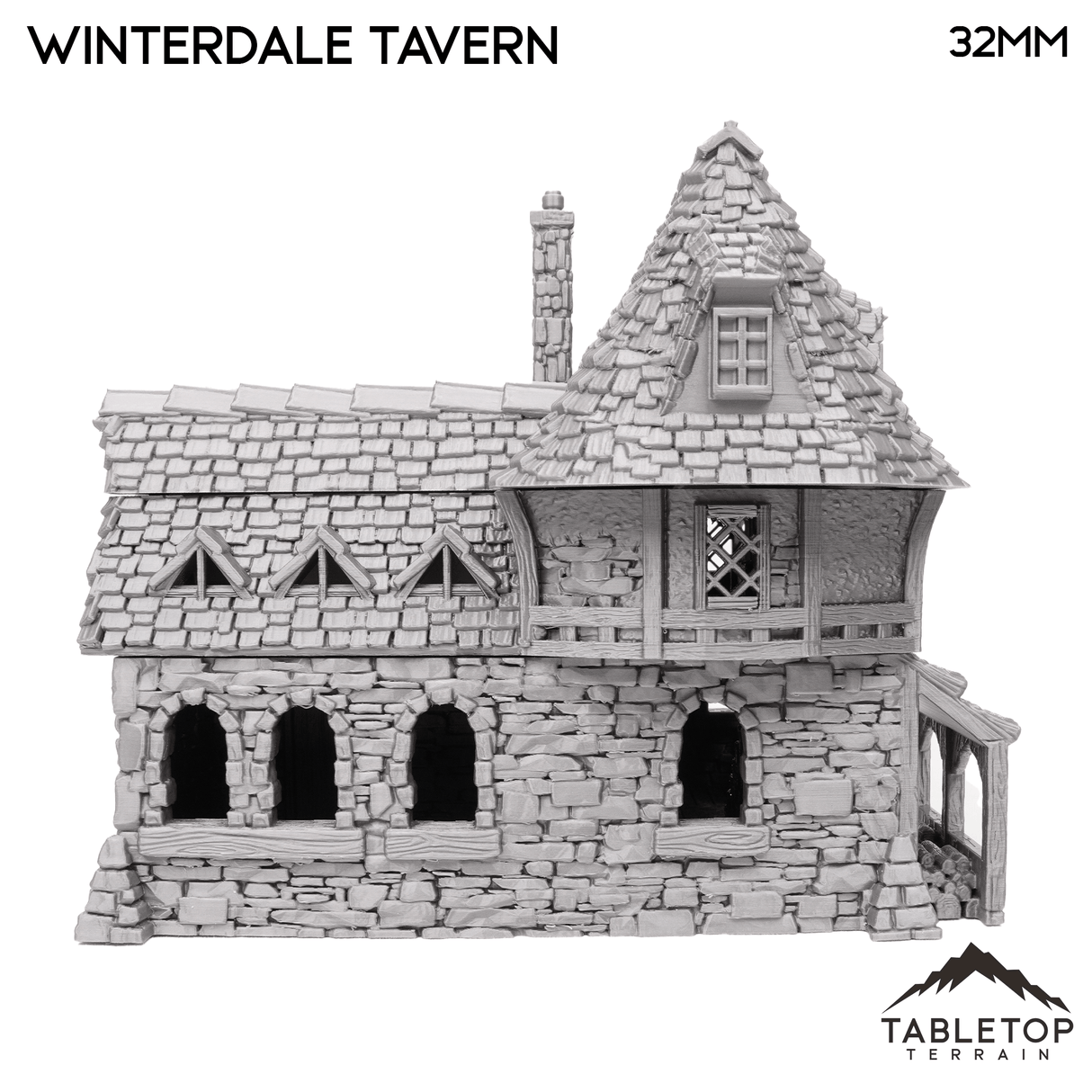 Tabletop Terrain Building Winterdale Tavern - Fantasy Building