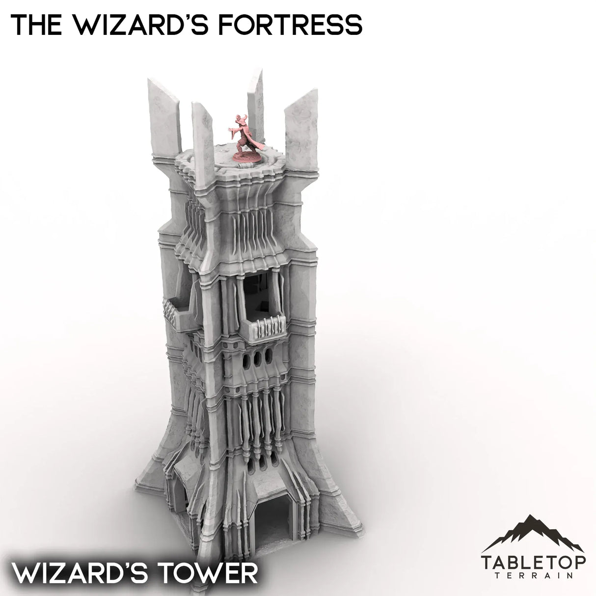 Tabletop Terrain Building Wizard's Tower / 32mm The Wizard's Fortress