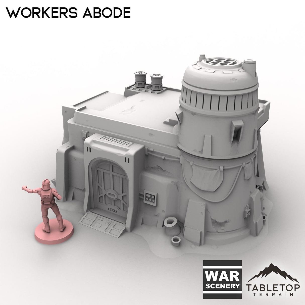 Tabletop Terrain Building Workers Abode