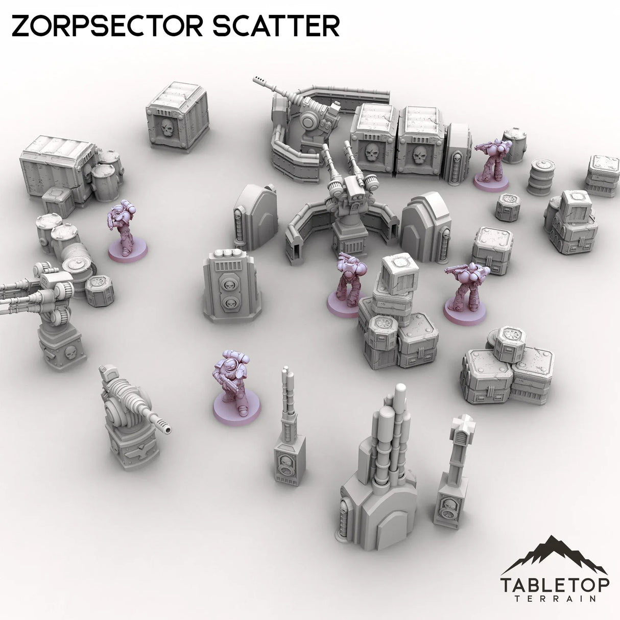 Tabletop Terrain Building Zorpsector Scatter