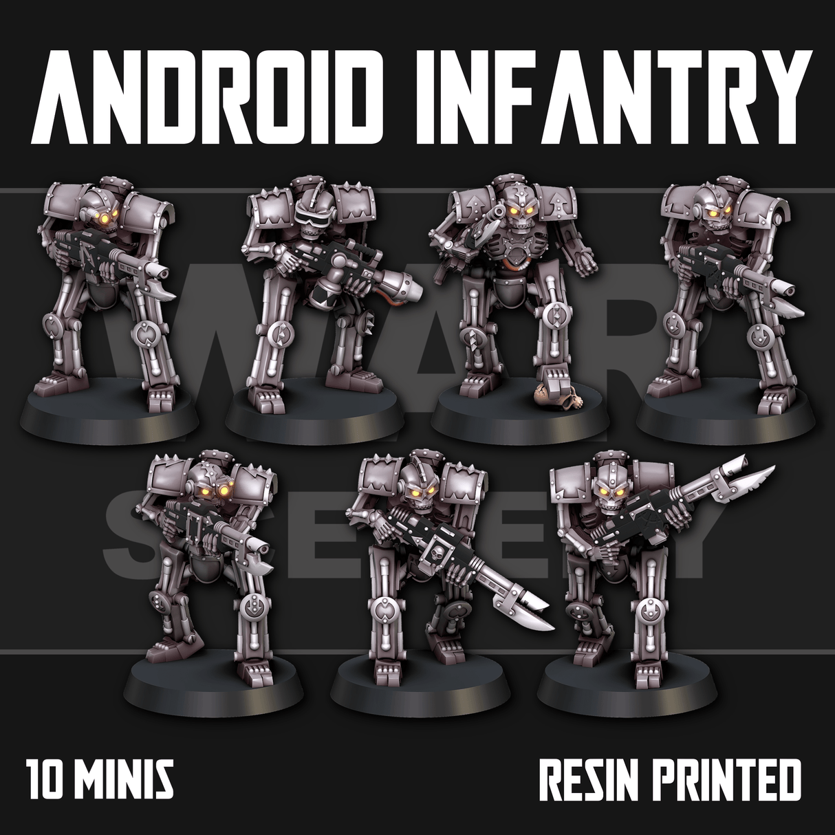 Tabletop Terrain Chaos Android Infantry