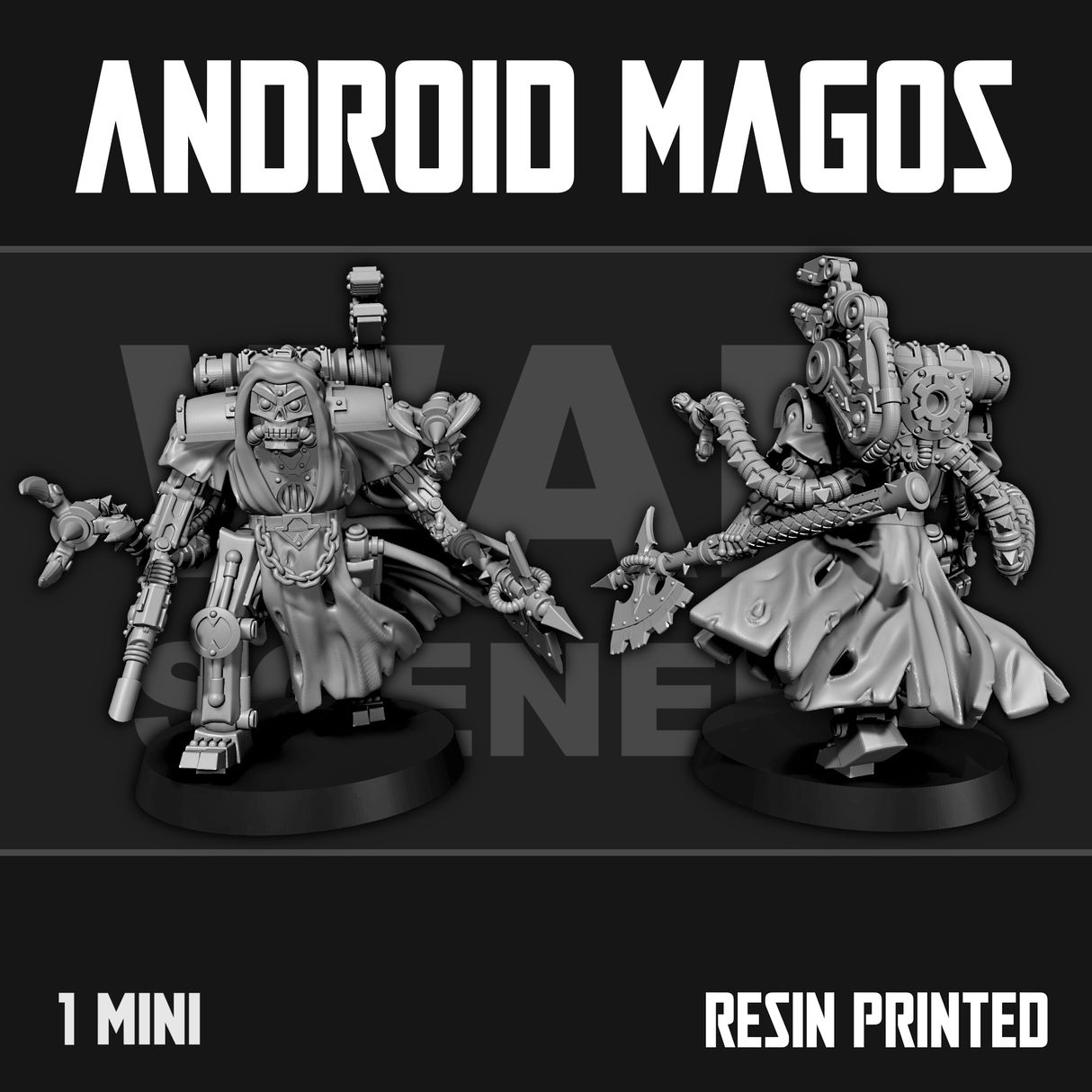 Tabletop Terrain Chaos Android Magos