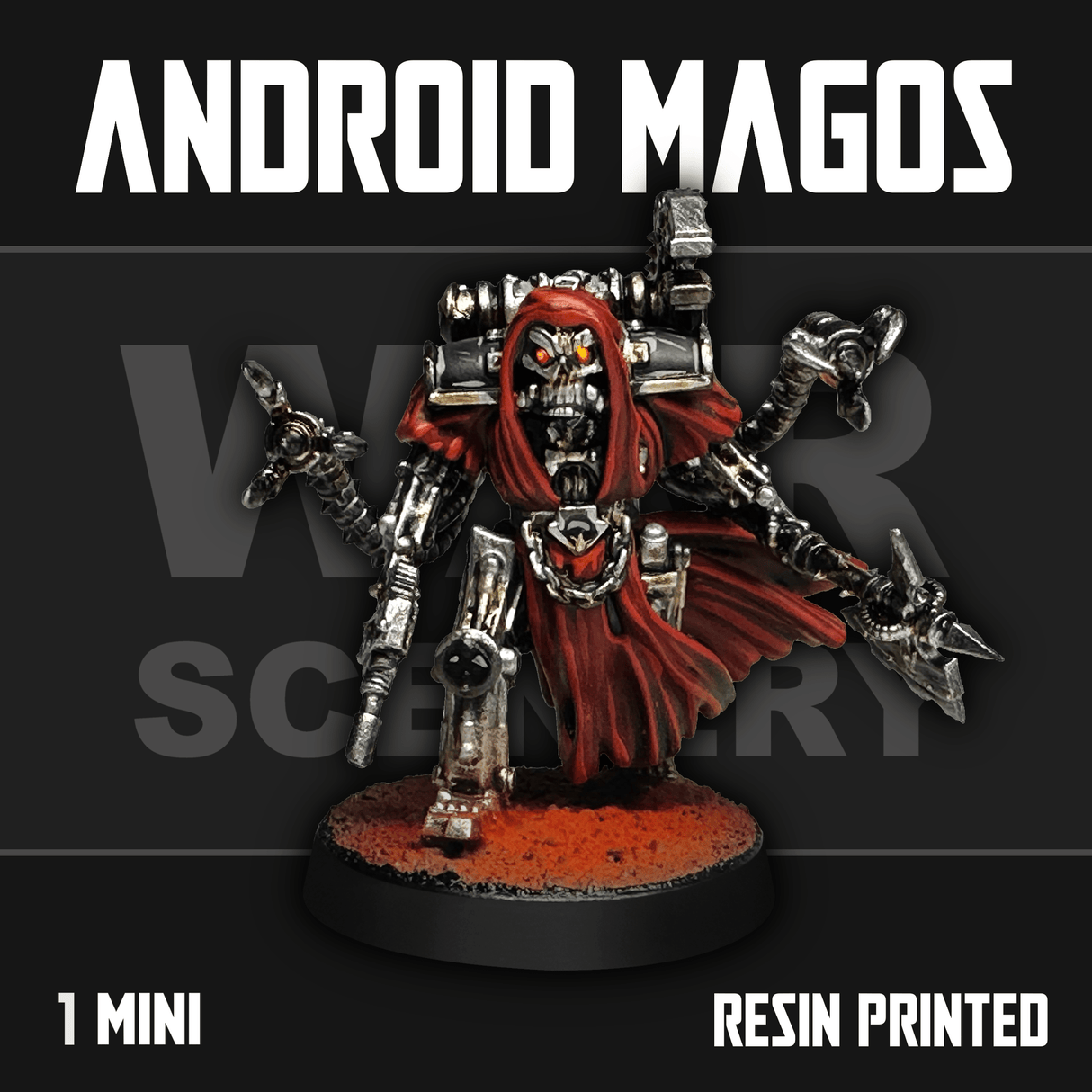 Tabletop Terrain Chaos Android Magos