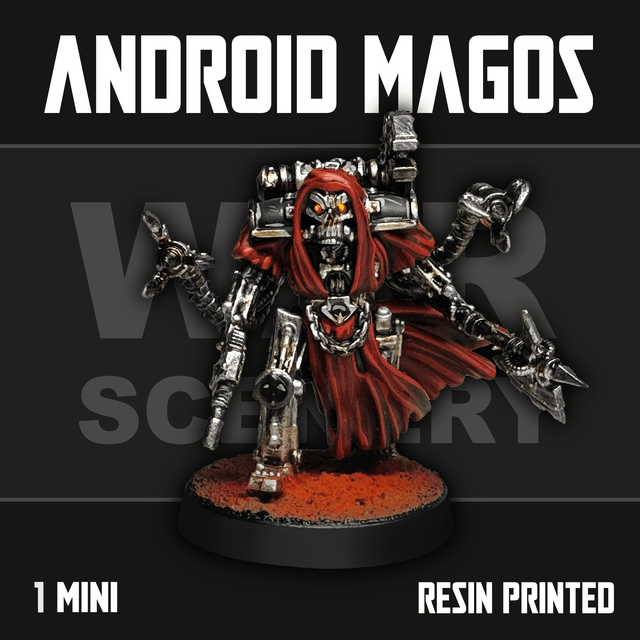 Tabletop Terrain Chaos Android Magos