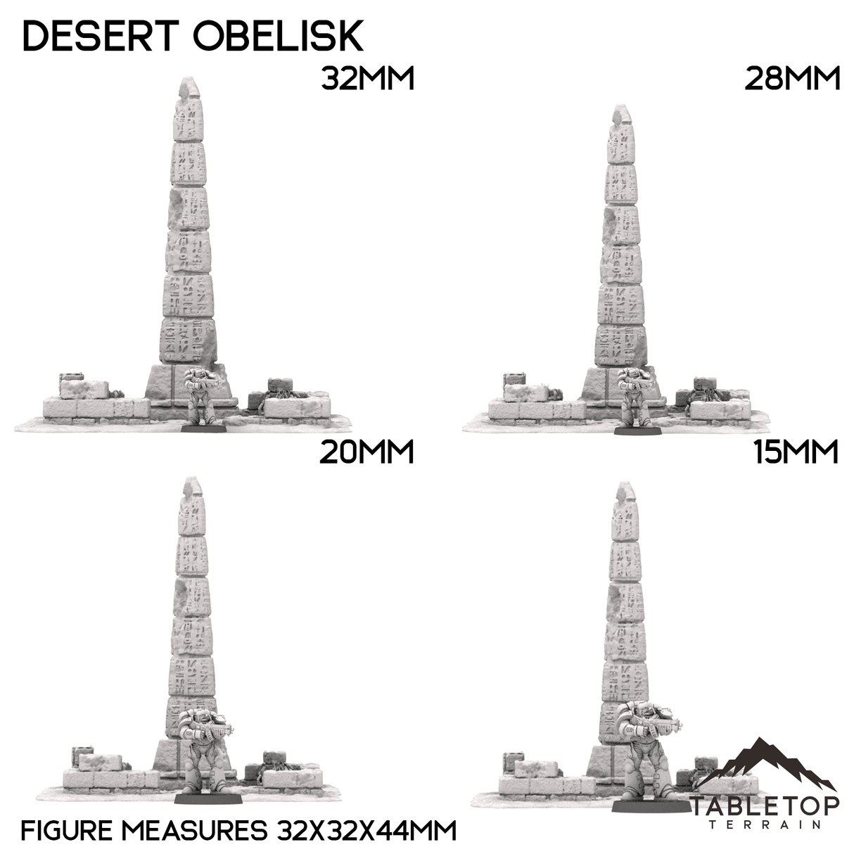Tabletop Terrain Desert Obelisk