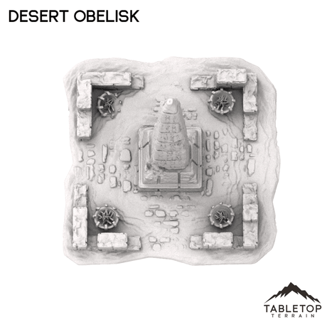 Tabletop Terrain Desert Obelisk