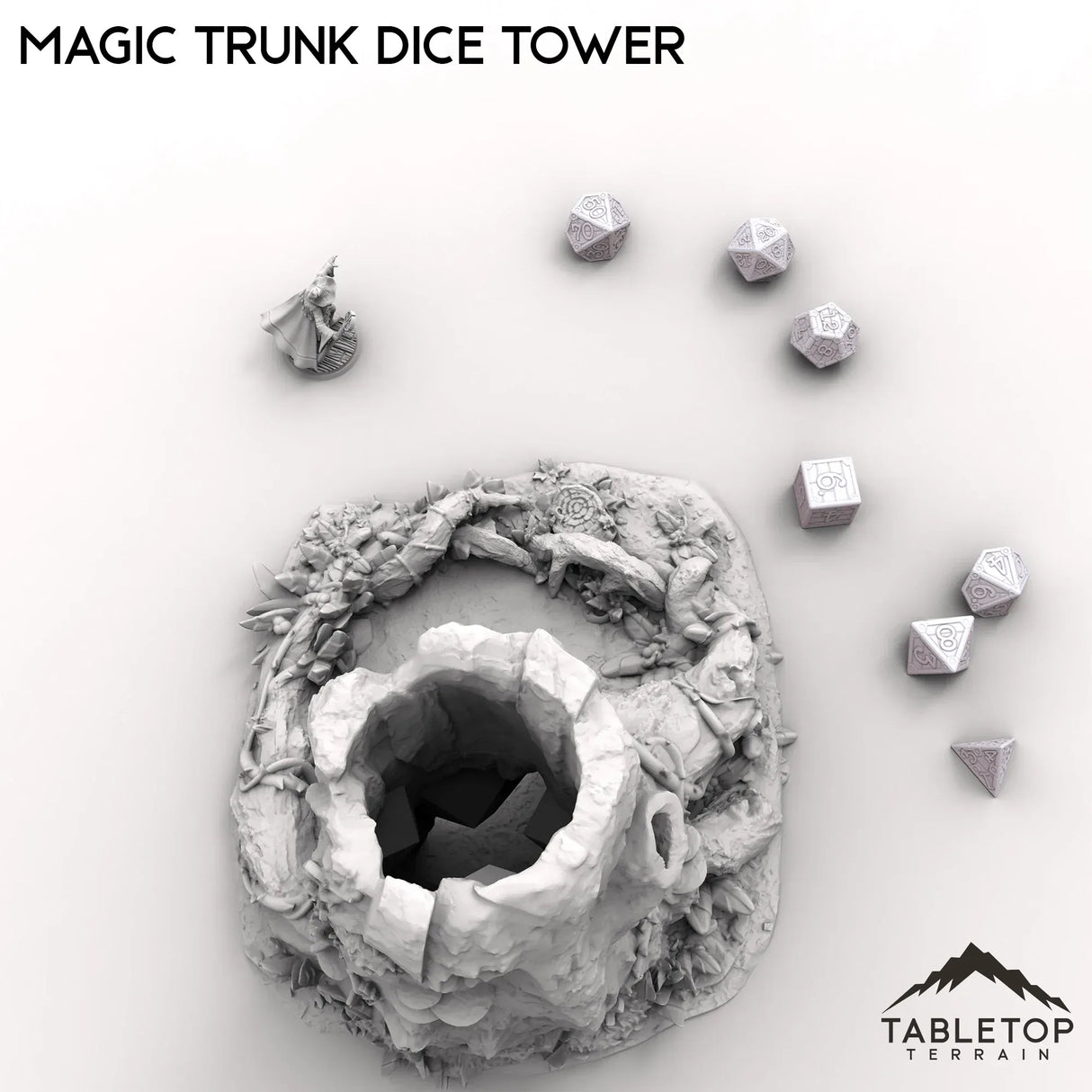 Tabletop Terrain Dice Tower Magic Trunk Dice Tower