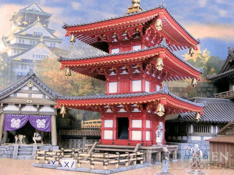 Tabletop Terrain Dice Tower Samurai Dicetower Pagoda