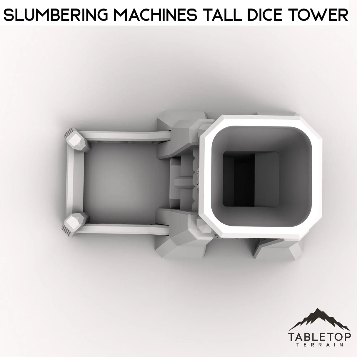 Tabletop Terrain Dice Tower Slumbering Machines Tall Dice Tower