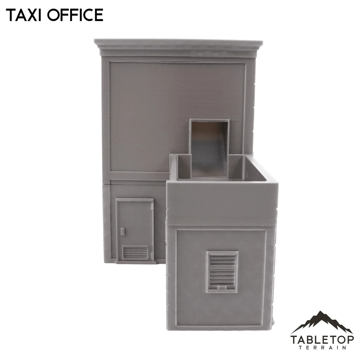 Tabletop Terrain Dice Tower Taxi Office - Dice Tower - Marvel Crisis Protocol Building