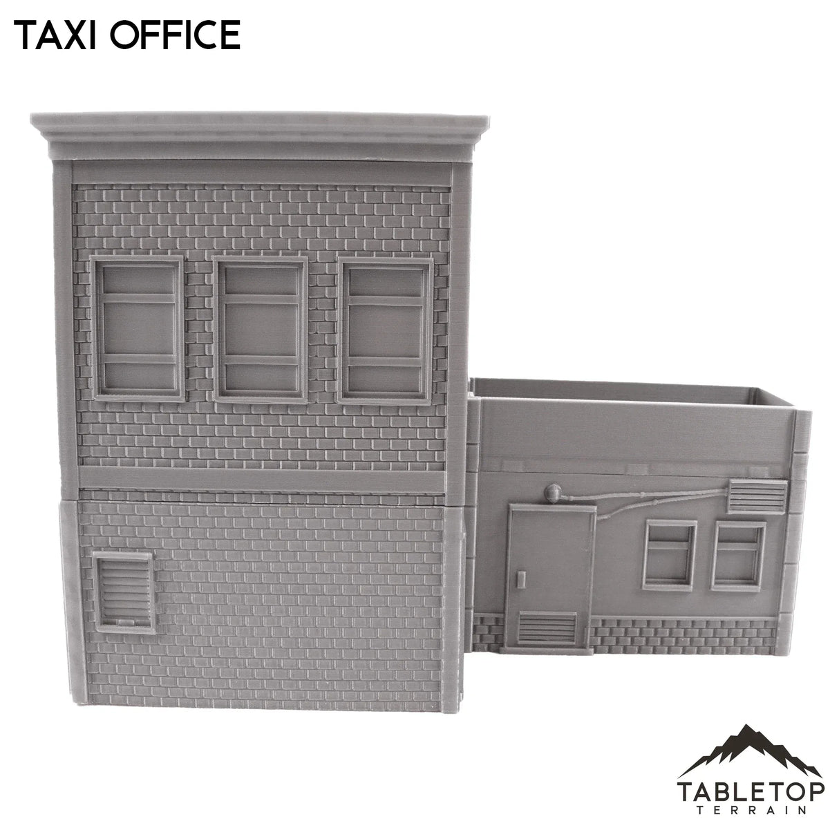 Tabletop Terrain Dice Tower Taxi Office - Dice Tower - Marvel Crisis Protocol Building