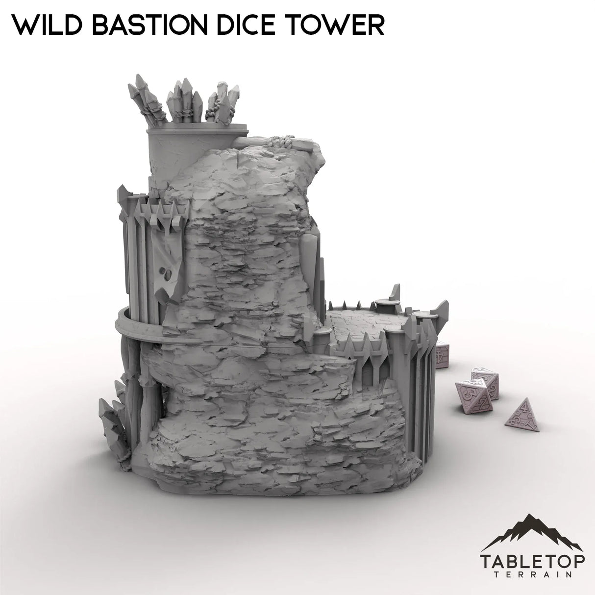 Tabletop Terrain Dice Tower Wild Bastion Dice Tower