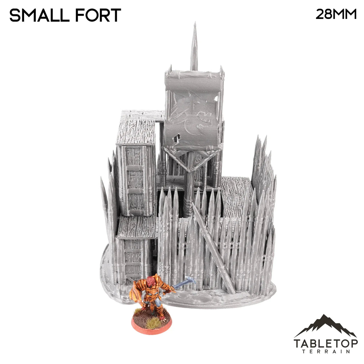 Tabletop Terrain Dungeon Terrain 32mm / Small Fort Orc Camp - Thematic Dungeon Terrain